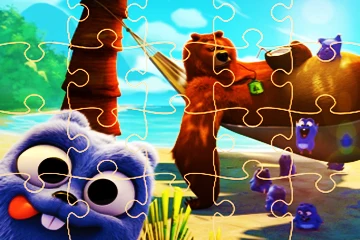 Grizzy and The Lemmings Jigsaw